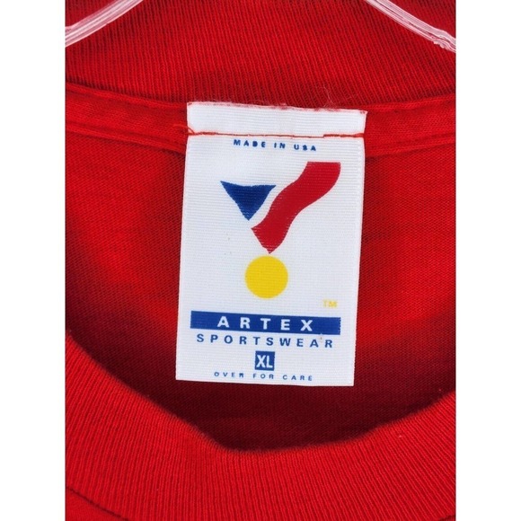 Vintage Disney Mickey Mouse Single Stitch 90s T-Shirt Made in USA Size XL - Picture 9 of 10